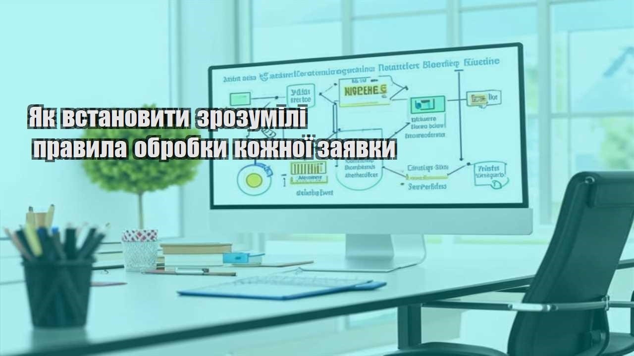 Як встановити зрозумілі правила обробки кожної заявки